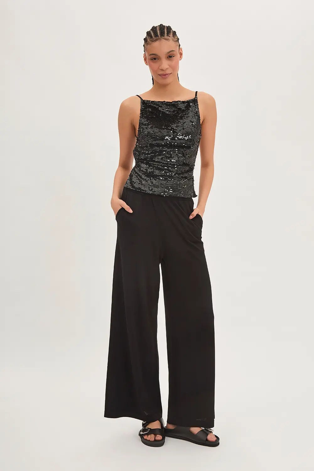 P.A.R.O.S.H. PANTALONE IN MAGLIA Consegna Veloce