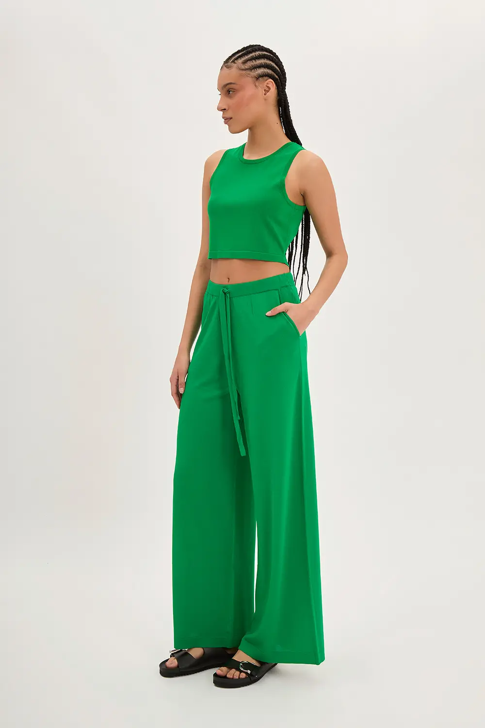 P.A.R.O.S.H. CROP TOP MAGLIA Prezzo Ridotto