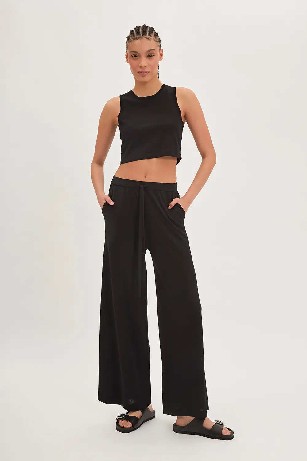 P.A.R.O.S.H. CROP TOP MAGLIA Sottocosto
