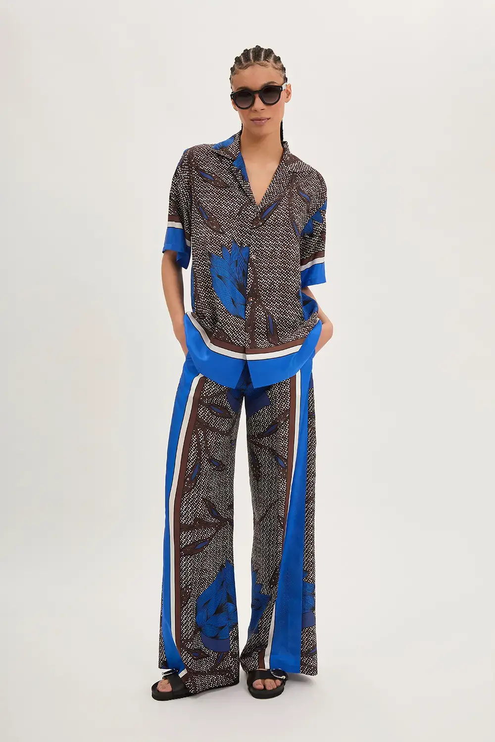P.A.R.O.S.H. CAMICIA STAMPA WAX Nuova