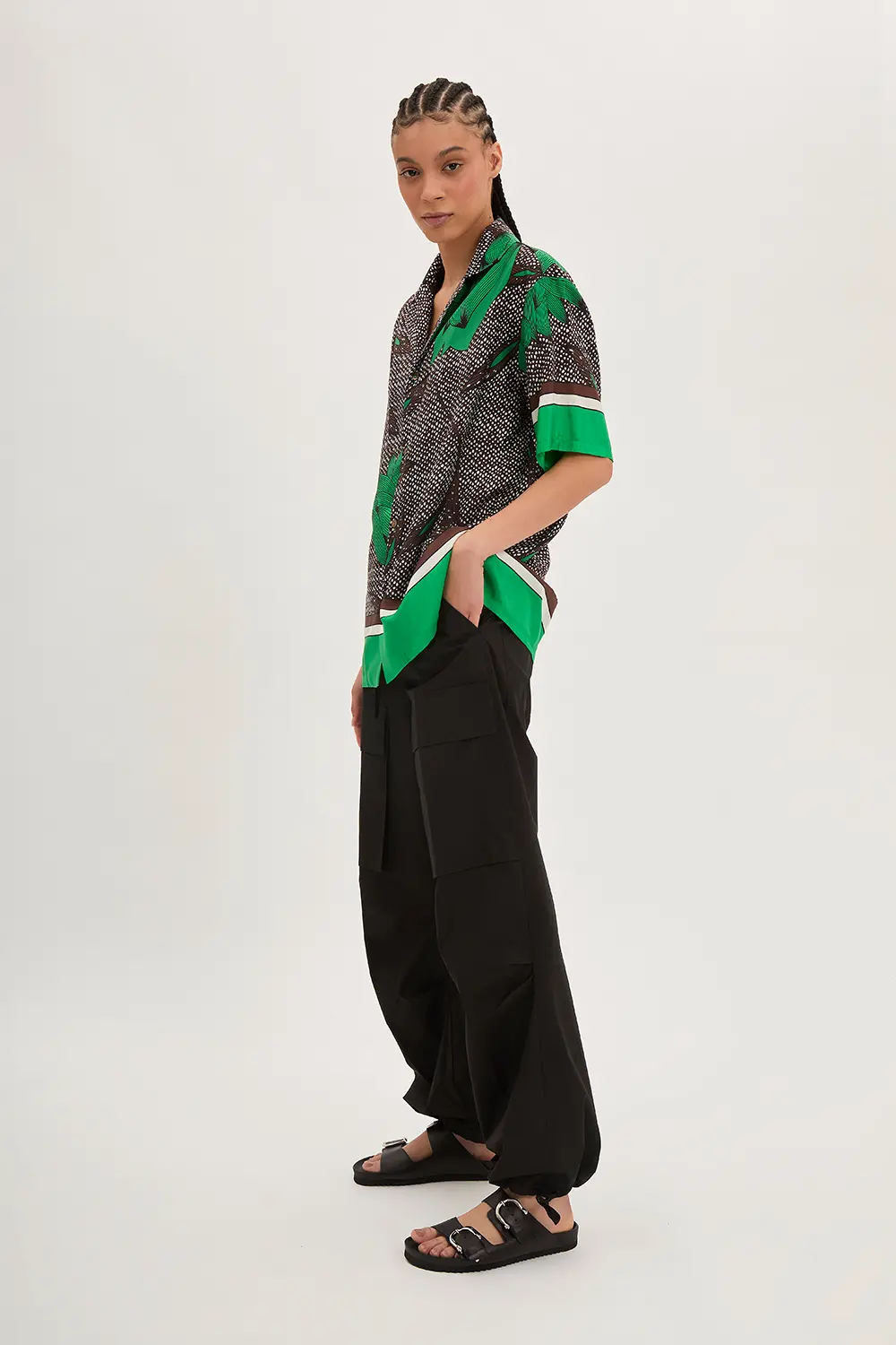 P.A.R.O.S.H. CAMICIA STAMPA WAX Moda