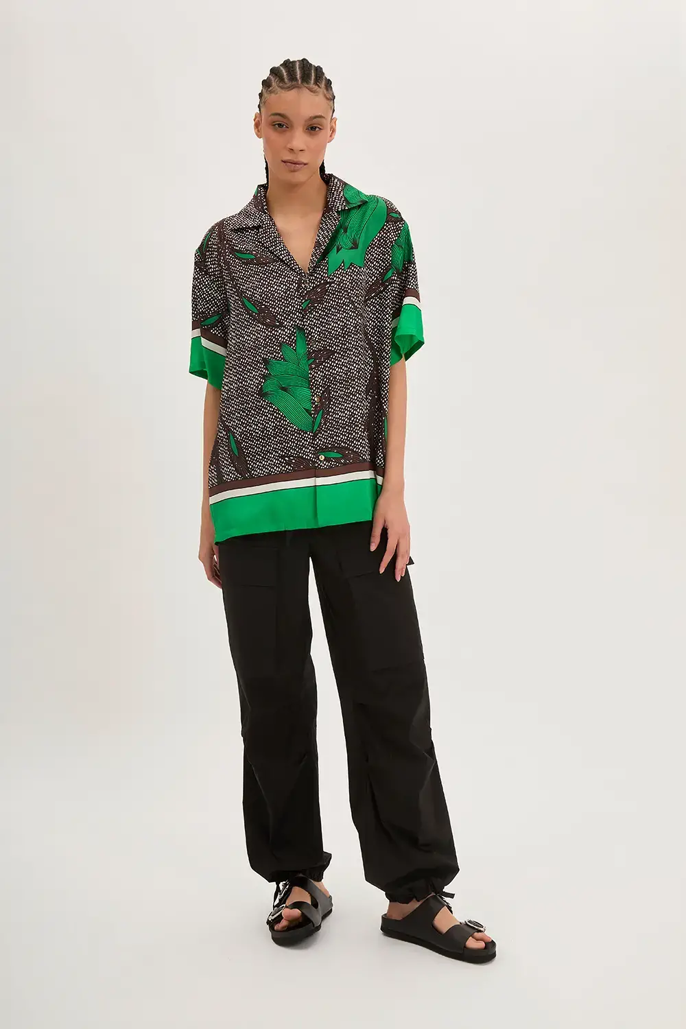 P.A.R.O.S.H. CAMICIA STAMPA WAX Moda