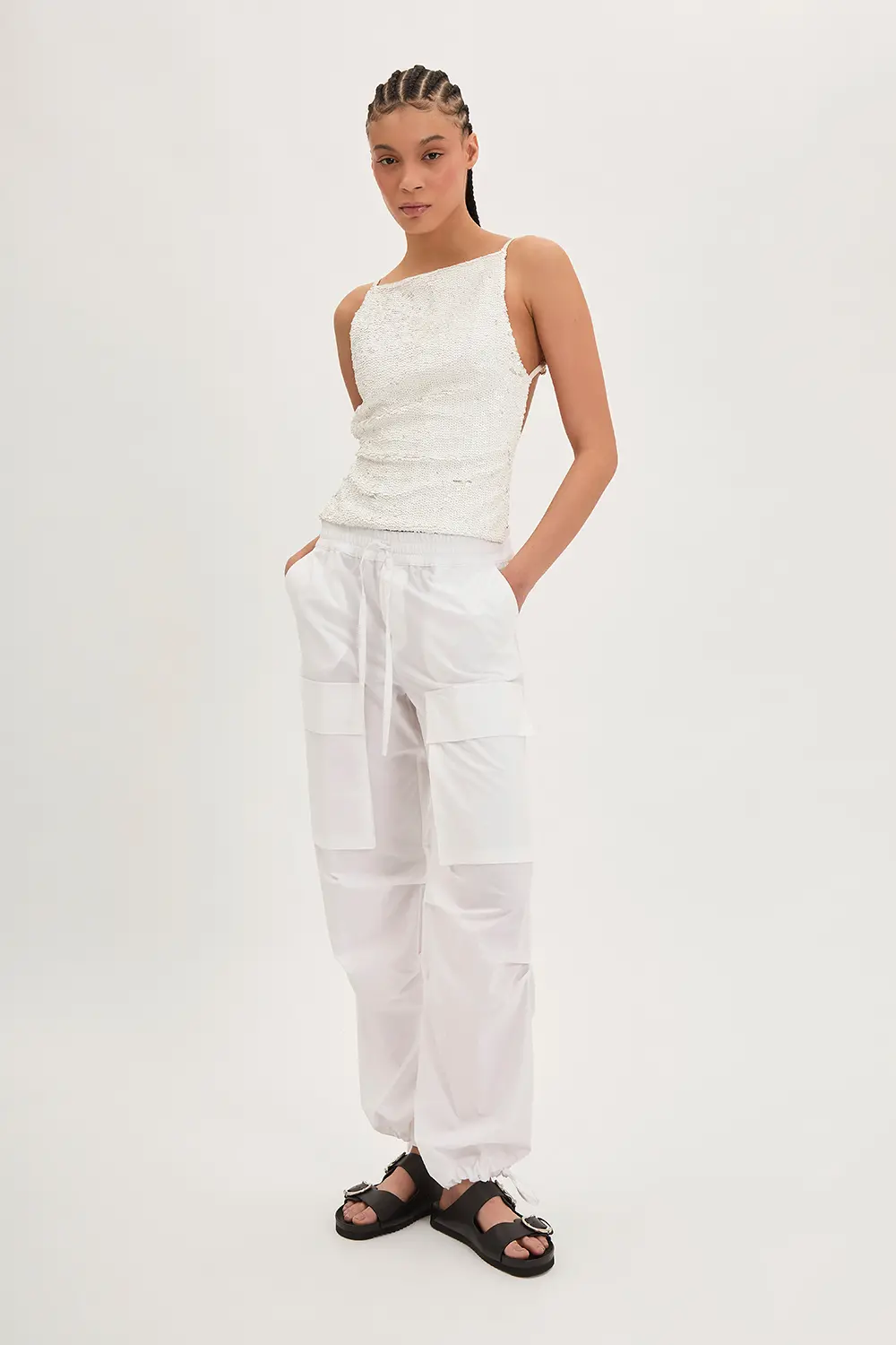 P.A.R.O.S.H. TOP FULL PAILLETTES Affare Del Giorno