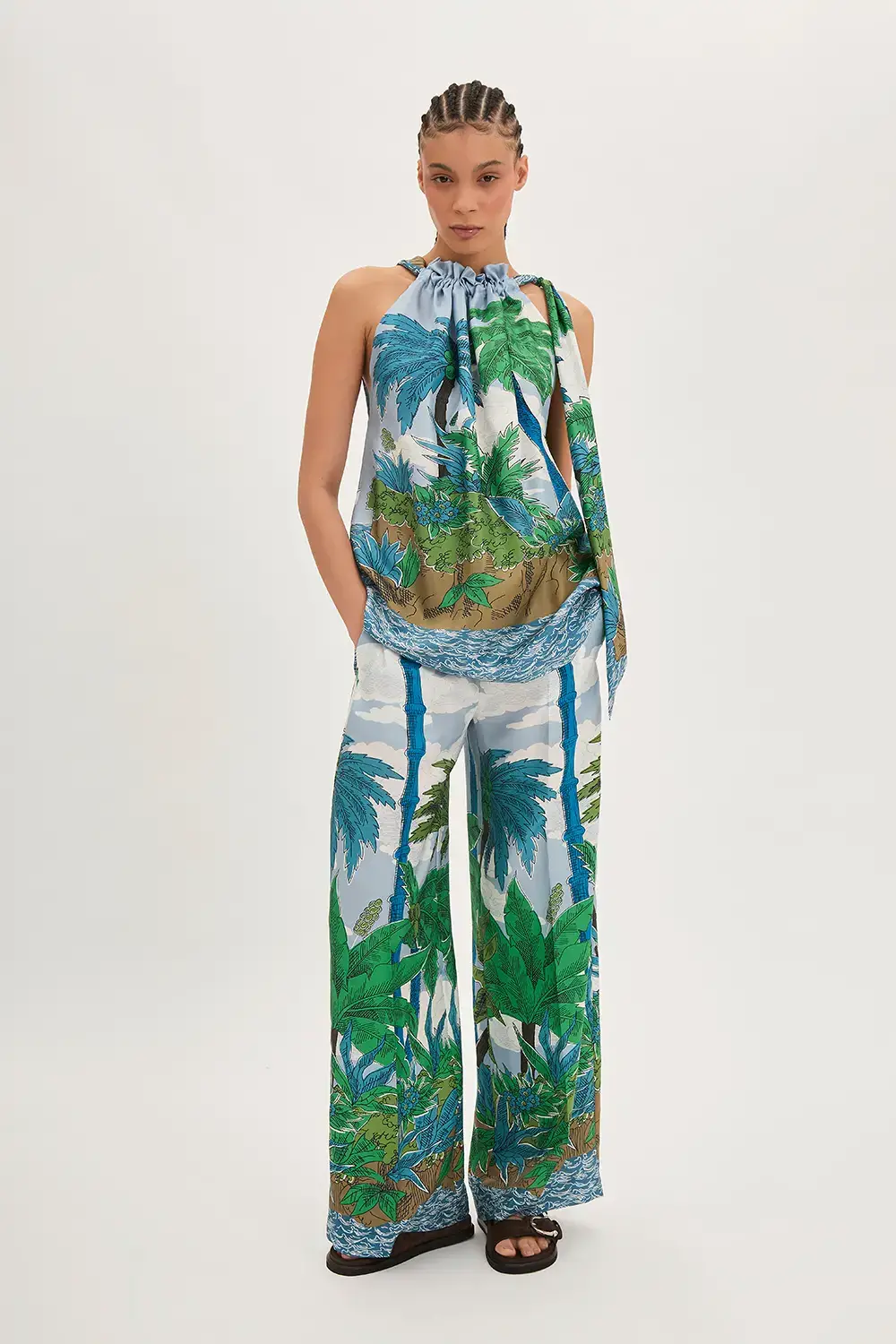 P.A.R.O.S.H. PANTALONE IN TWILL Prezzo Ridotto