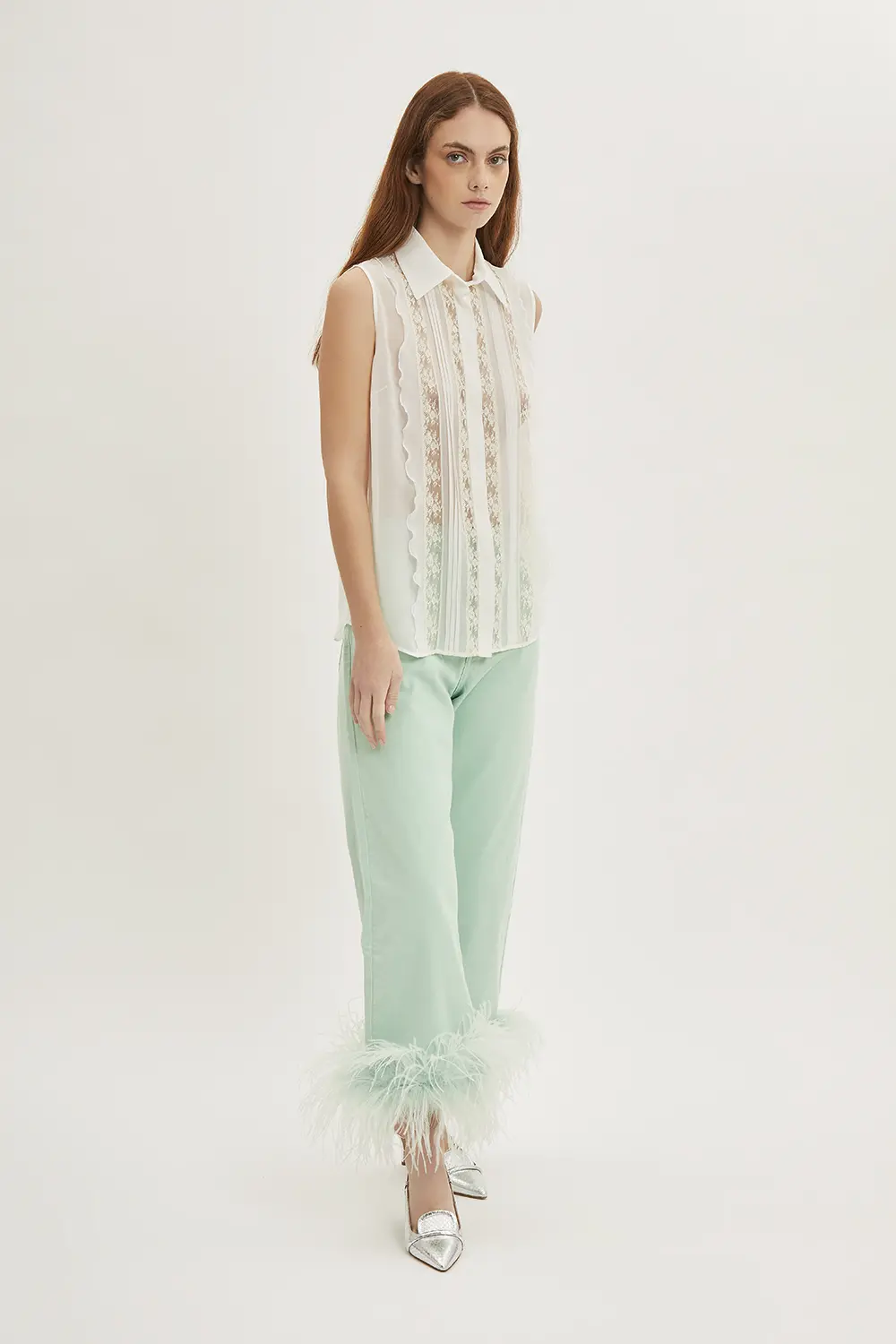 P.A.R.O.S.H. PANTALONE CON PIUME Convenienza