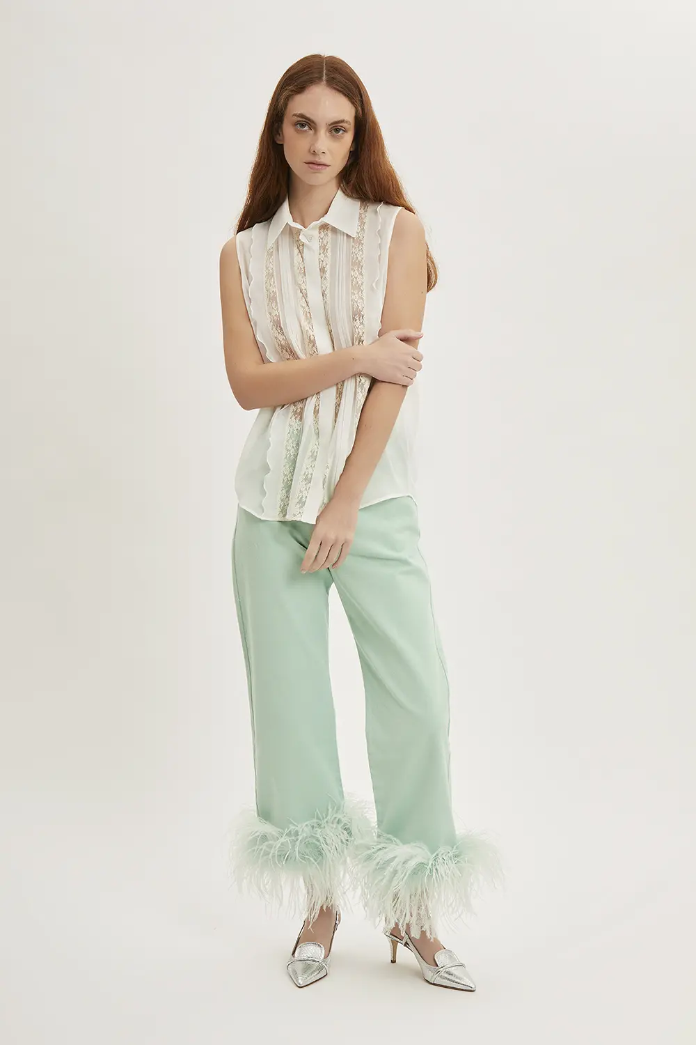 P.A.R.O.S.H. PANTALONE CON PIUME Convenienza