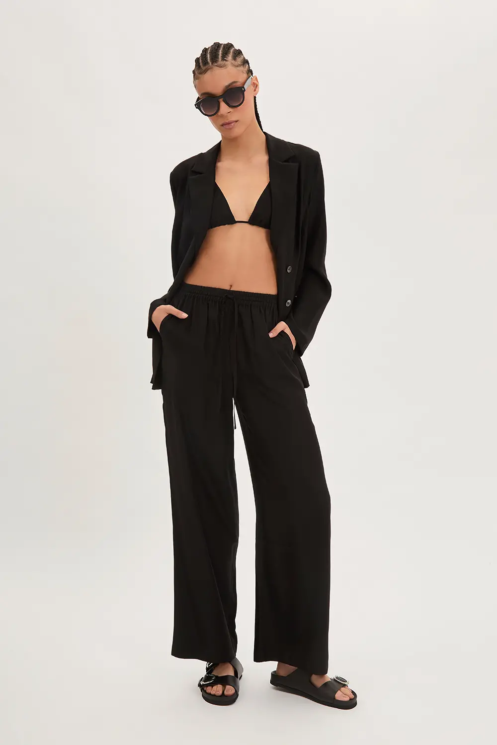 P.A.R.O.S.H. PANTALONE ENVER SATIN Saldi