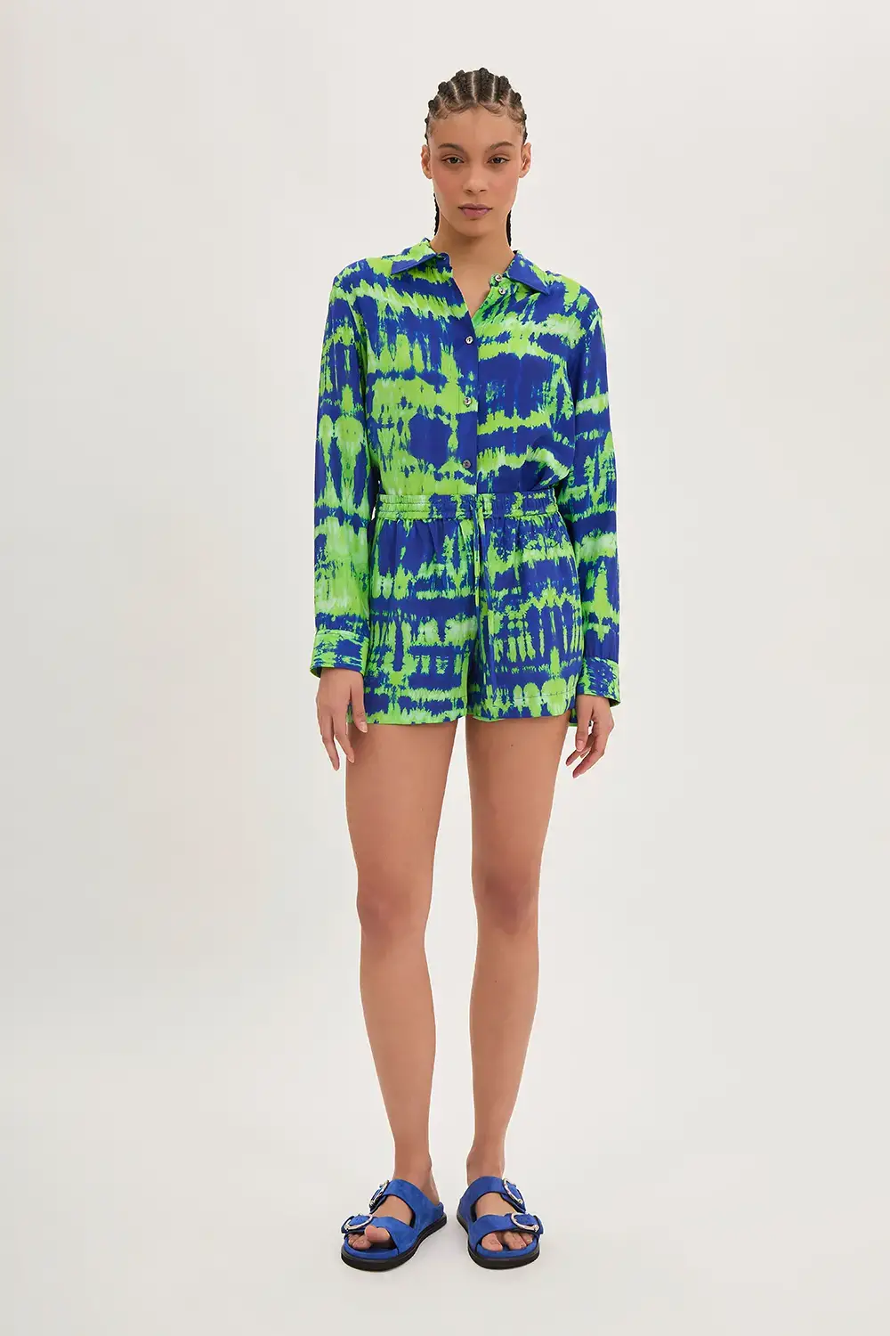 P.A.R.O.S.H. SHORTS TIE-DYE Saldi Di Fabbrica