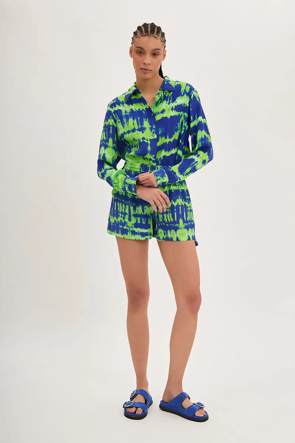 P.A.R.O.S.H. SHORTS TIE-DYE Saldi Di Fabbrica