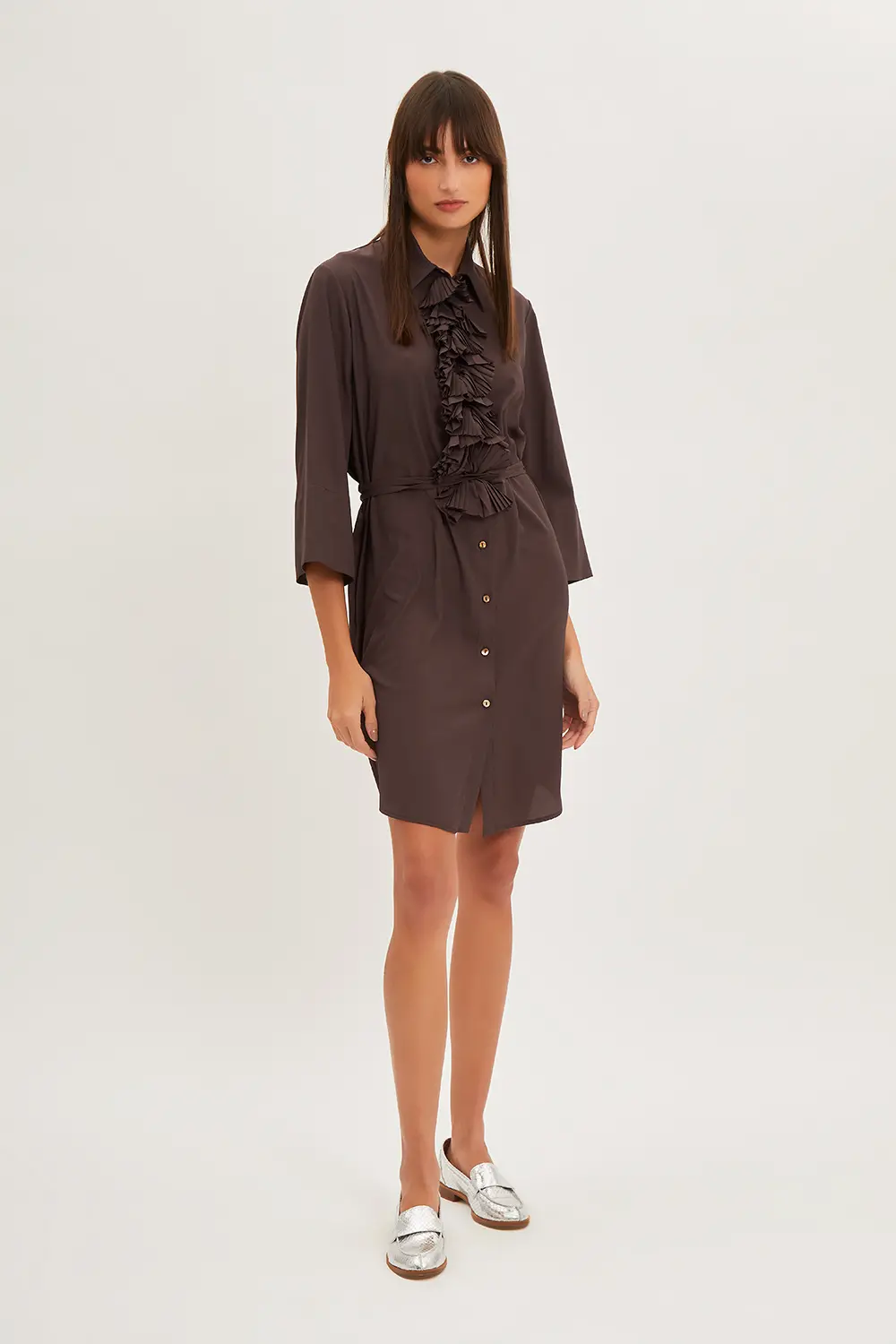 P.A.R.O.S.H. ABITO CON ROUCHES Negozi Online