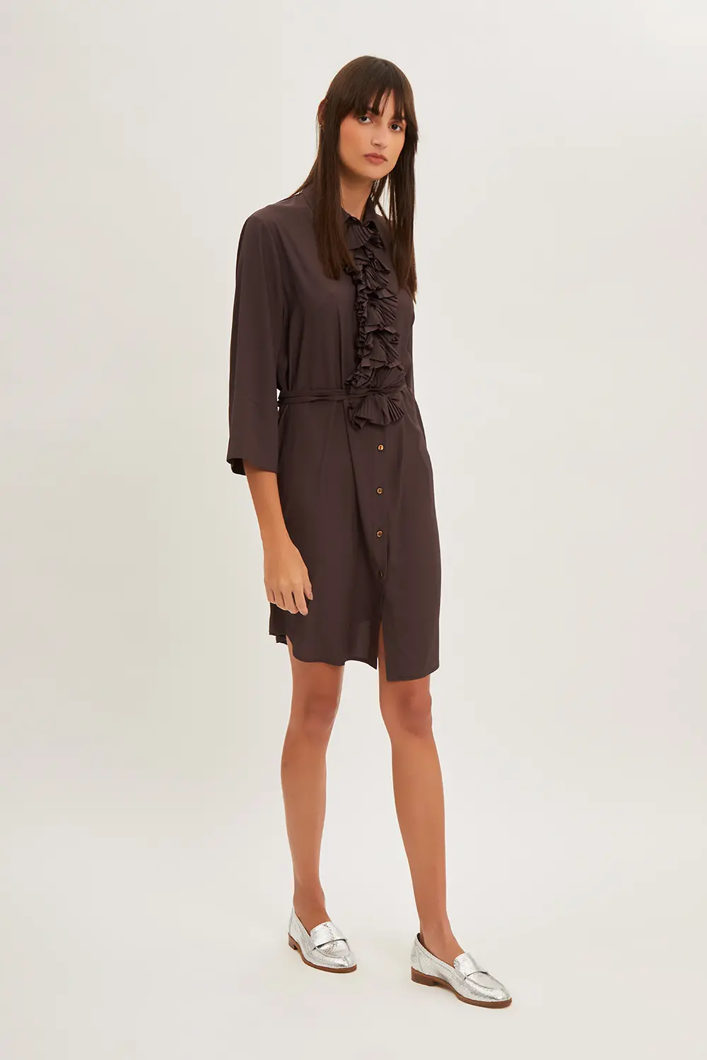 P.A.R.O.S.H. ABITO CON ROUCHES Negozi Online