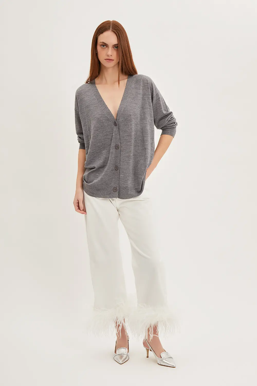 P.A.R.O.S.H. CARDIGAN IN MAGLIA Offerta