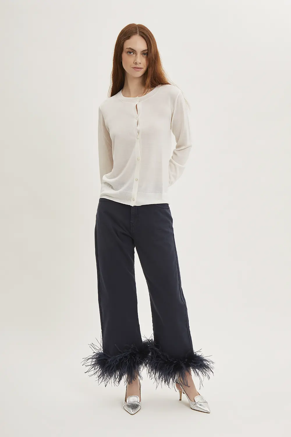 P.A.R.O.S.H. CARDIGAN IN MAGLIA In Vendita