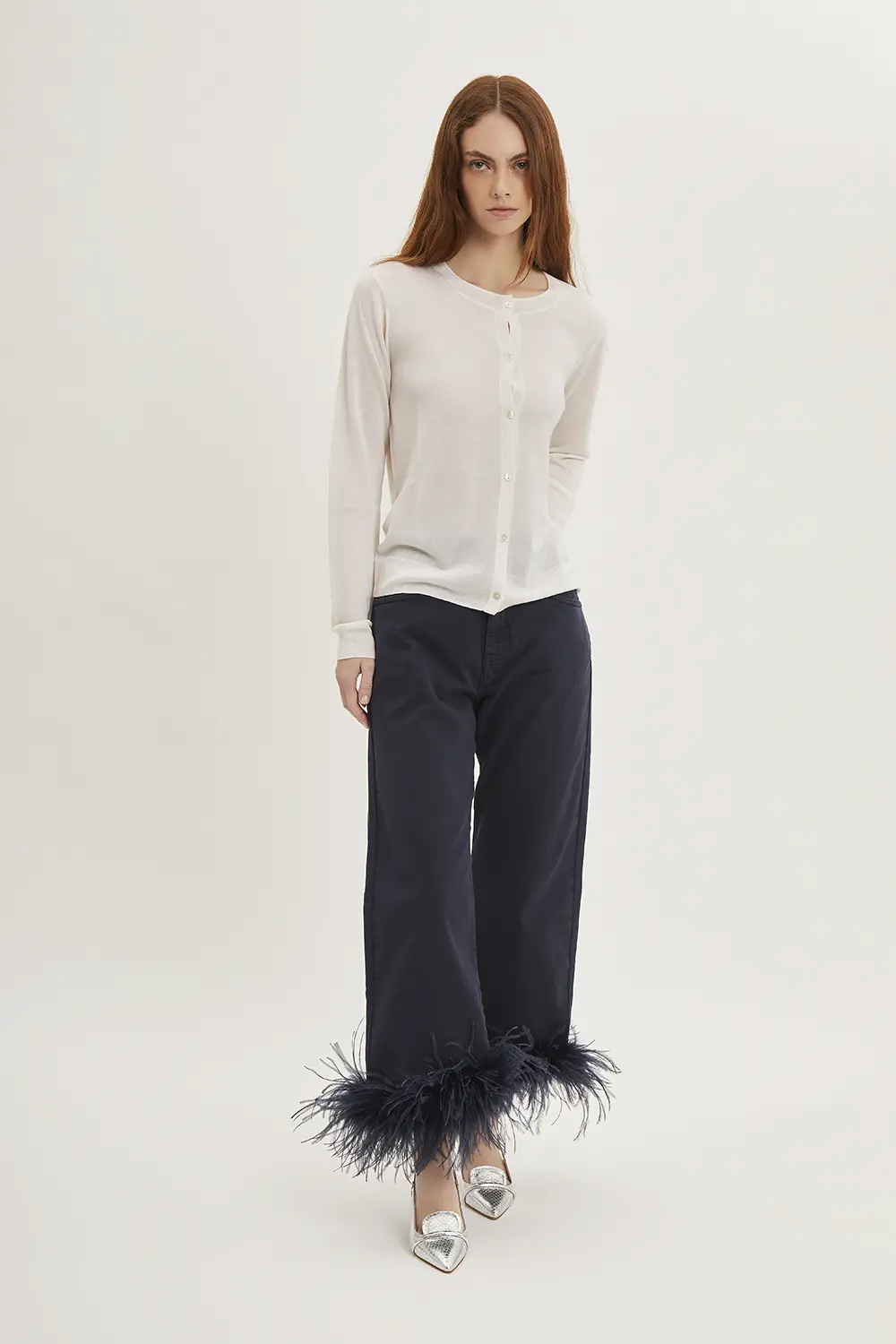 P.A.R.O.S.H. CARDIGAN IN MAGLIA In Vendita