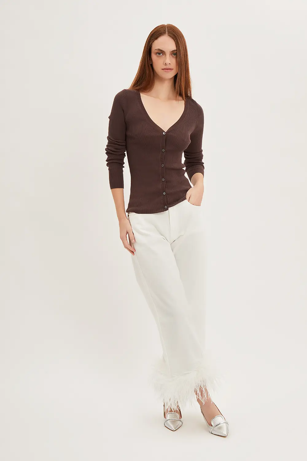P.A.R.O.S.H. CARDIGAN A COSTINE Economico
