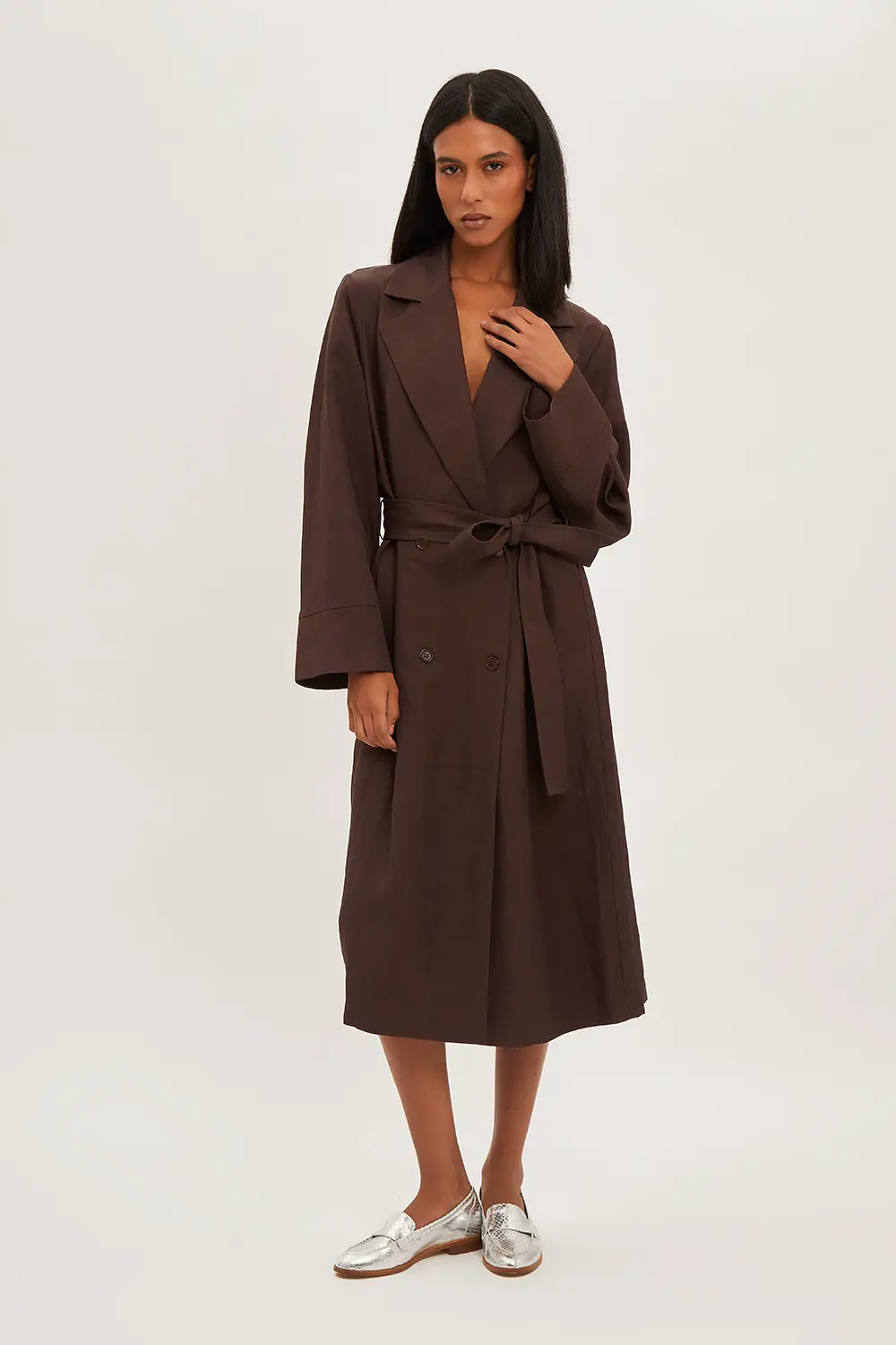 P.A.R.O.S.H. TRENCH LINO Vendite stagionali