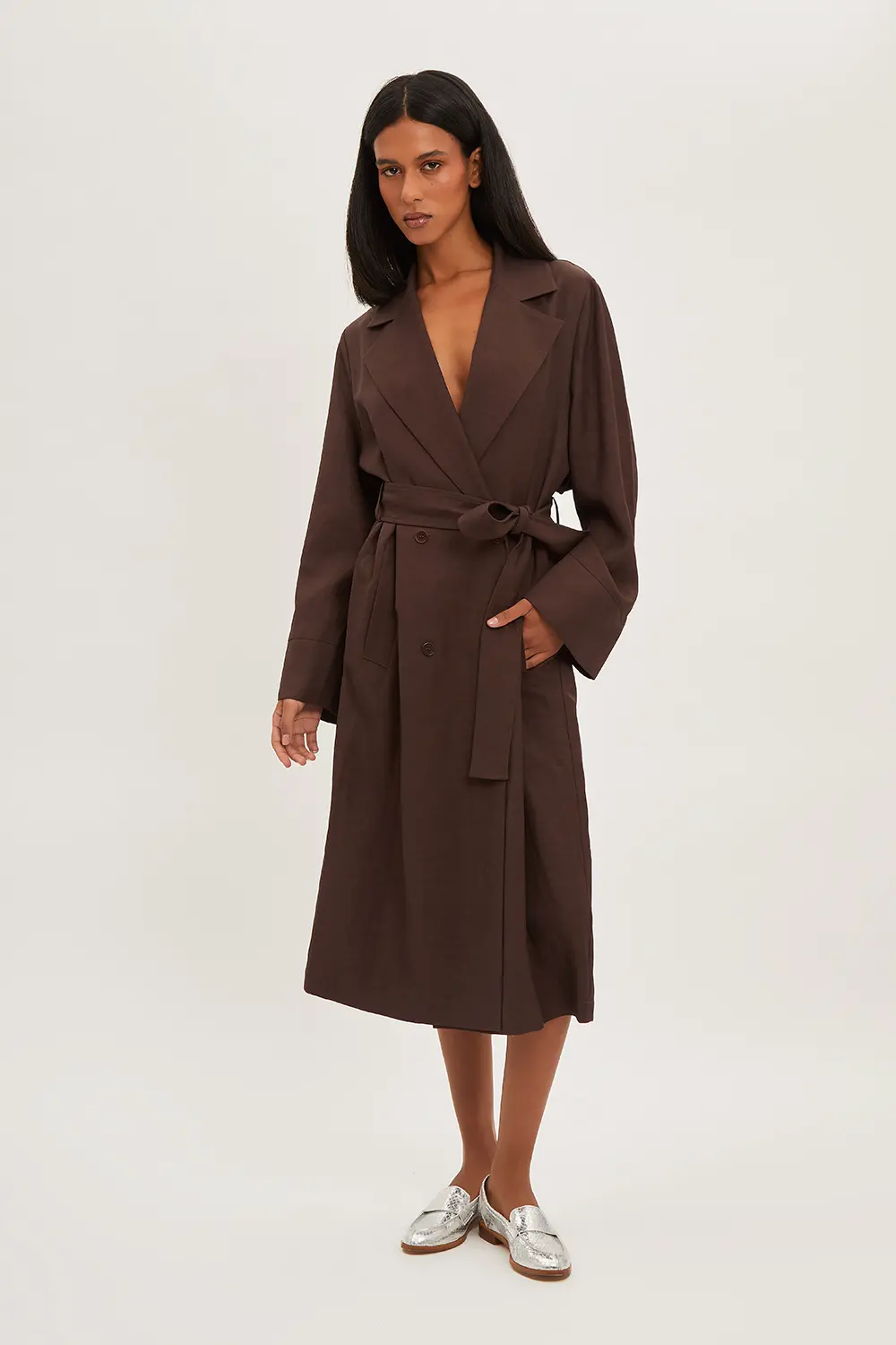 P.A.R.O.S.H. TRENCH LINO Vendite stagionali