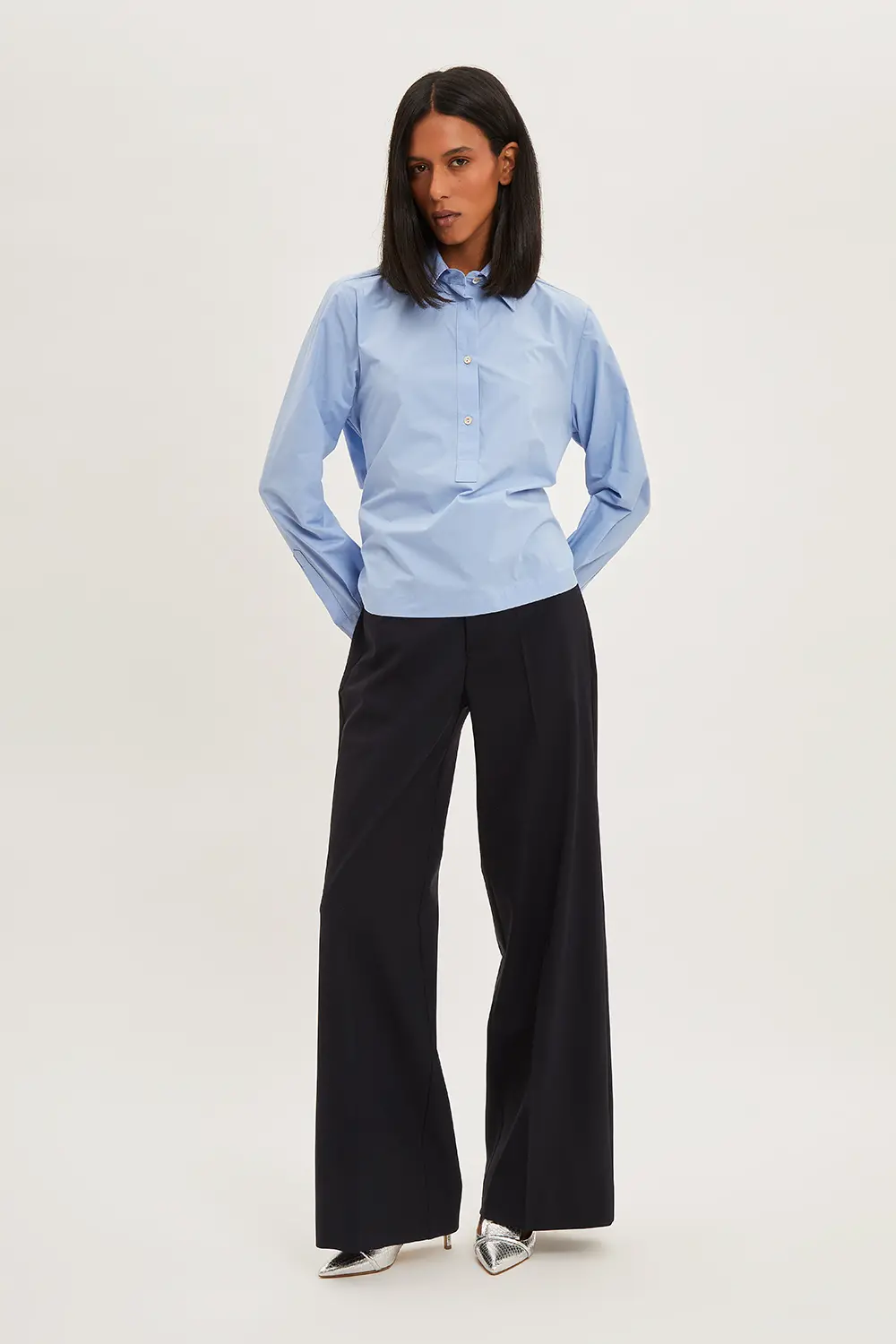 P.A.R.O.S.H. CAMICIA IN COTONE Enormi risparmi