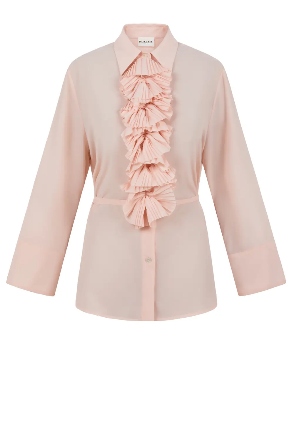 P.A.R.O.S.H. CAMICIA CON ROUCHES Rilascio limitato