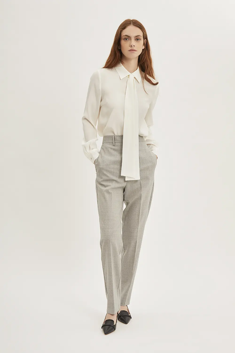 P.A.R.O.S.H. CAMICIA CON FIOCCO Fino al 50% di sconto
