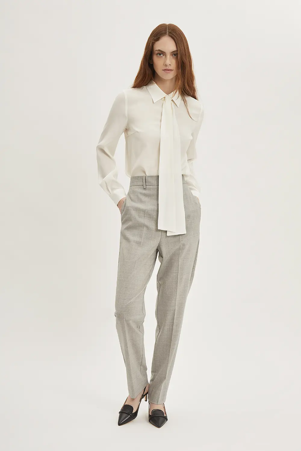 P.A.R.O.S.H. CAMICIA CON FIOCCO Fino al 50% di sconto