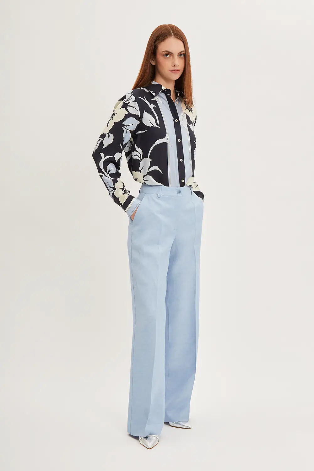 P.A.R.O.S.H. CAMICIA STAMPA FIORI Fino al 65% di sconto