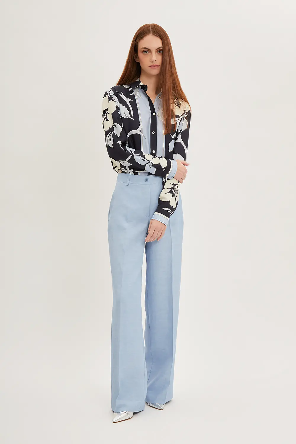 P.A.R.O.S.H. CAMICIA STAMPA FIORI Fino al 65% di sconto