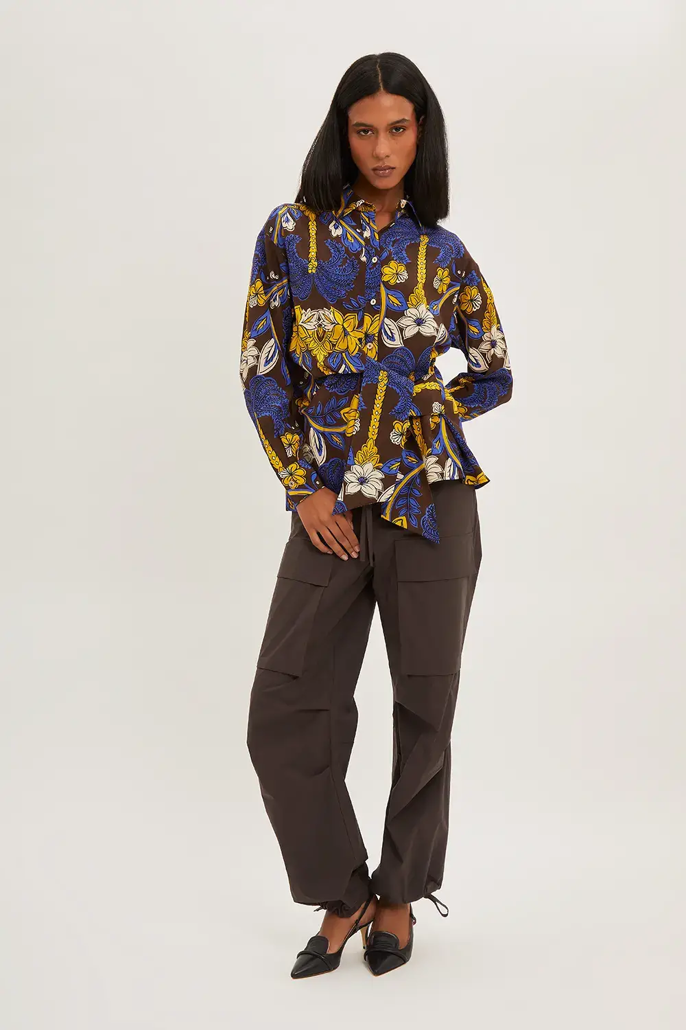 P.A.R.O.S.H. CAMICIA CON FIOCCO Solo un giorno rimasto