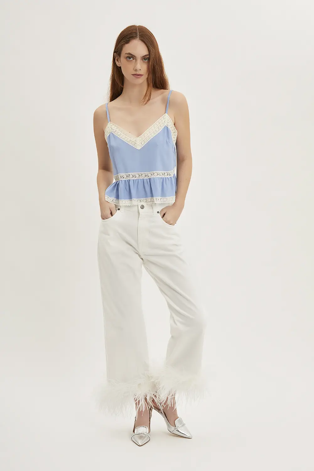 P.A.R.O.S.H. TOP CON PIZZO Esporta salva