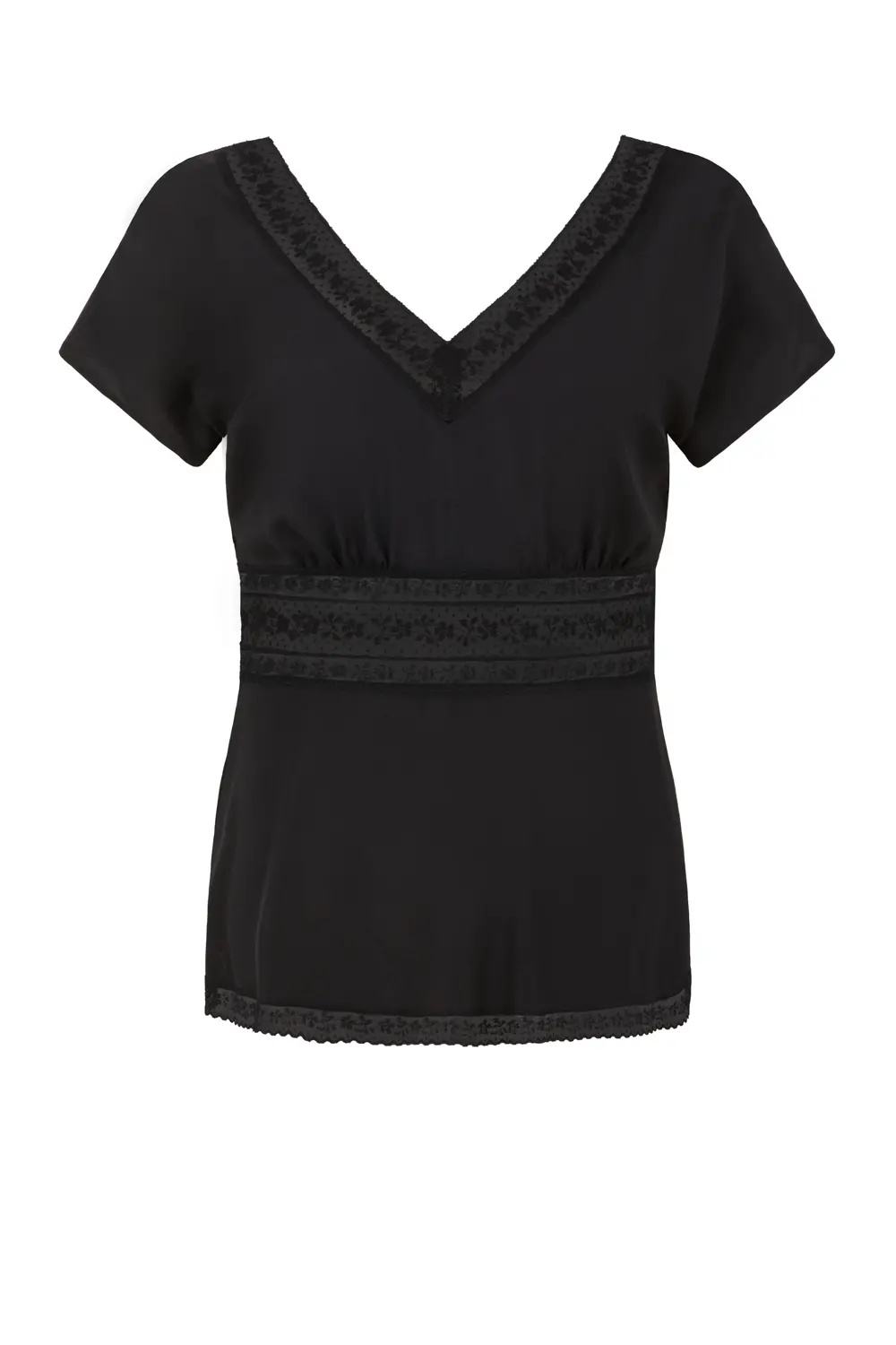 P.A.R.O.S.H. BLUSA CON PIZZO Duty-free