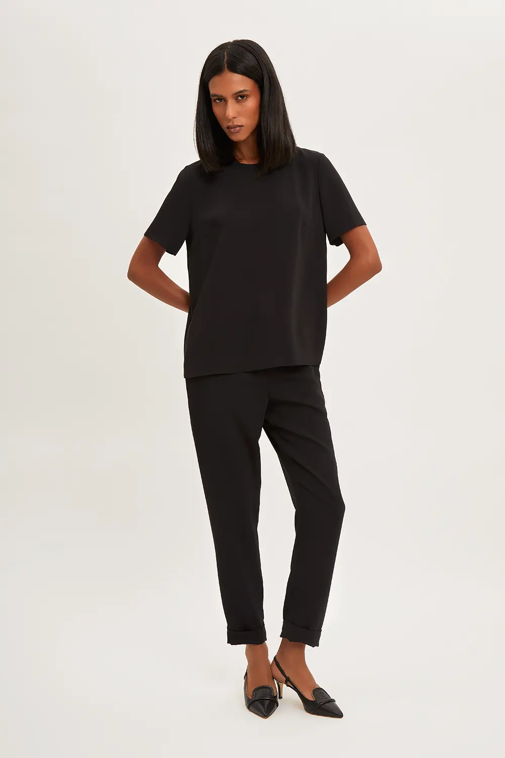 P.A.R.O.S.H. BLUSA IN CADY Italy