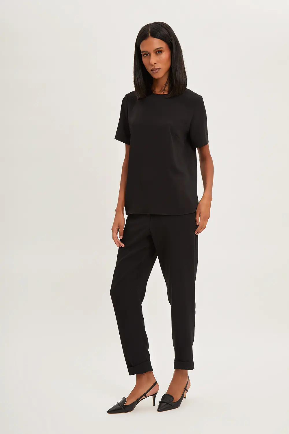 P.A.R.O.S.H. BLUSA IN CADY Italy