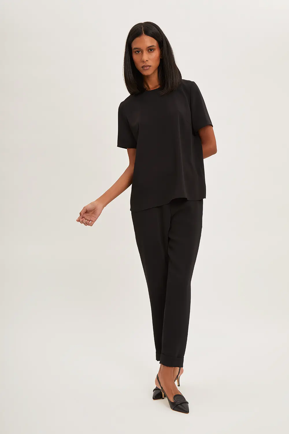 P.A.R.O.S.H. BLUSA IN CADY Italy