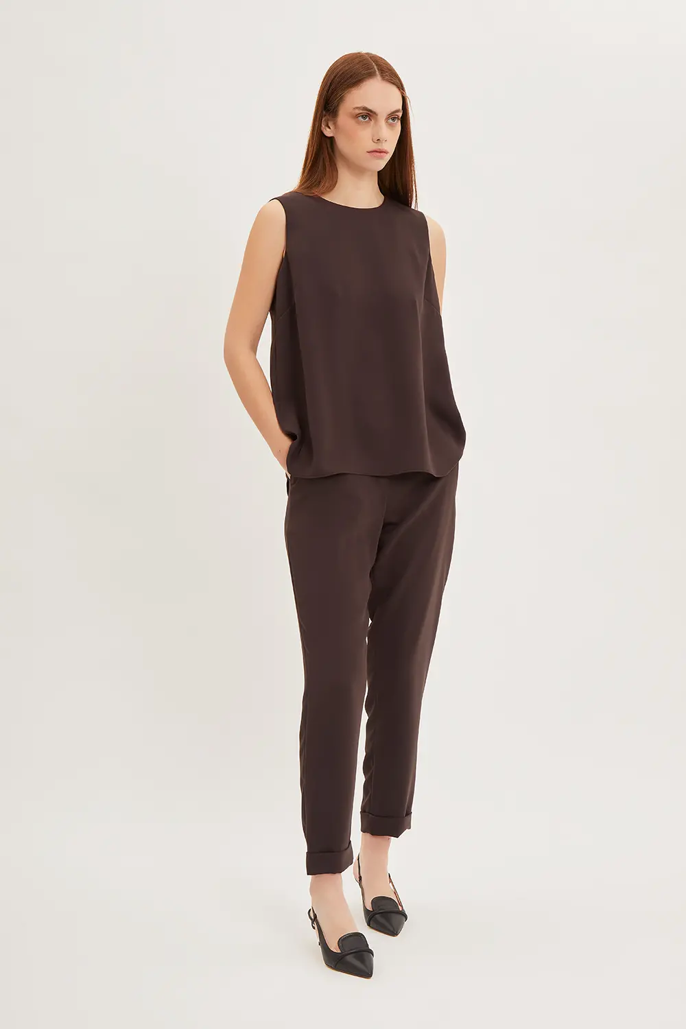 P.A.R.O.S.H. BLUSA IN CADY In Linea