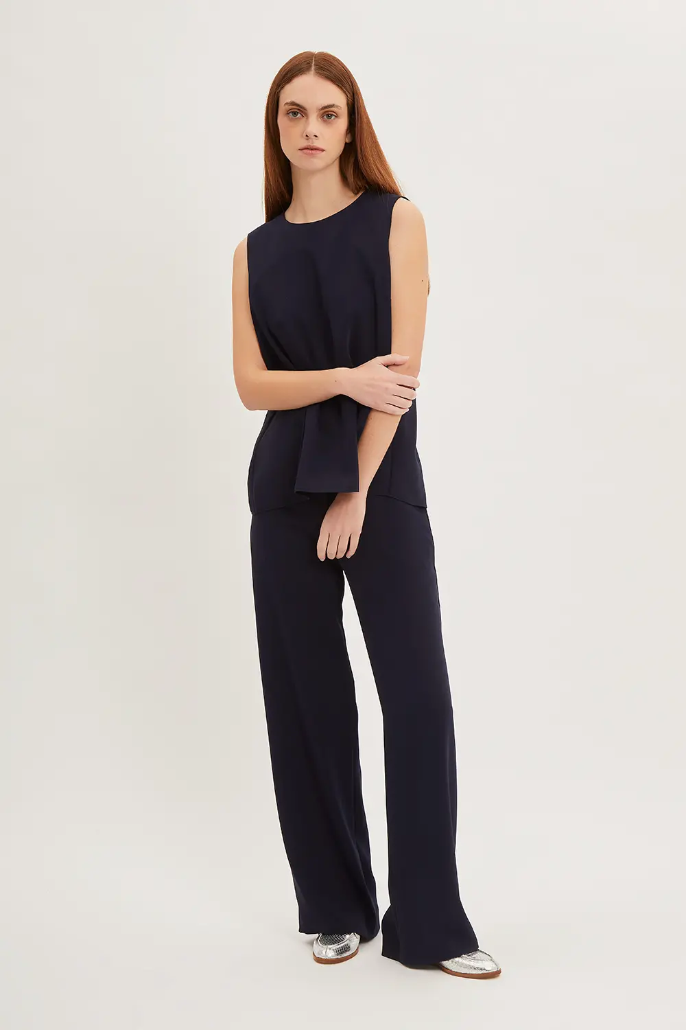 P.A.R.O.S.H. BLUSA IN CADY Qualità