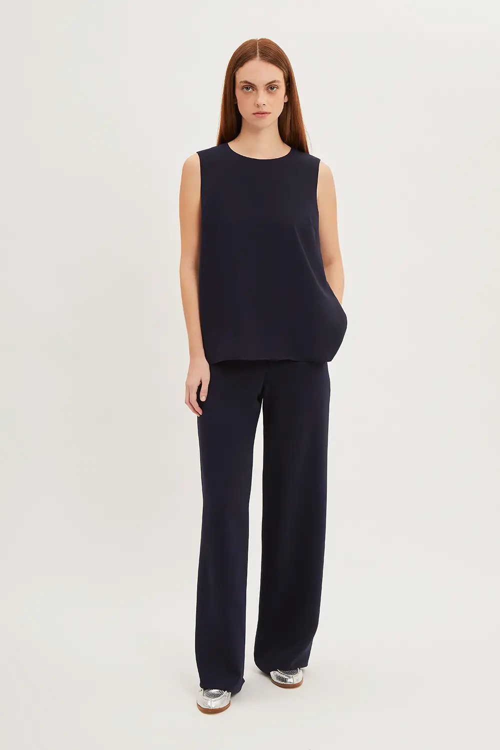 P.A.R.O.S.H. BLUSA IN CADY Qualità