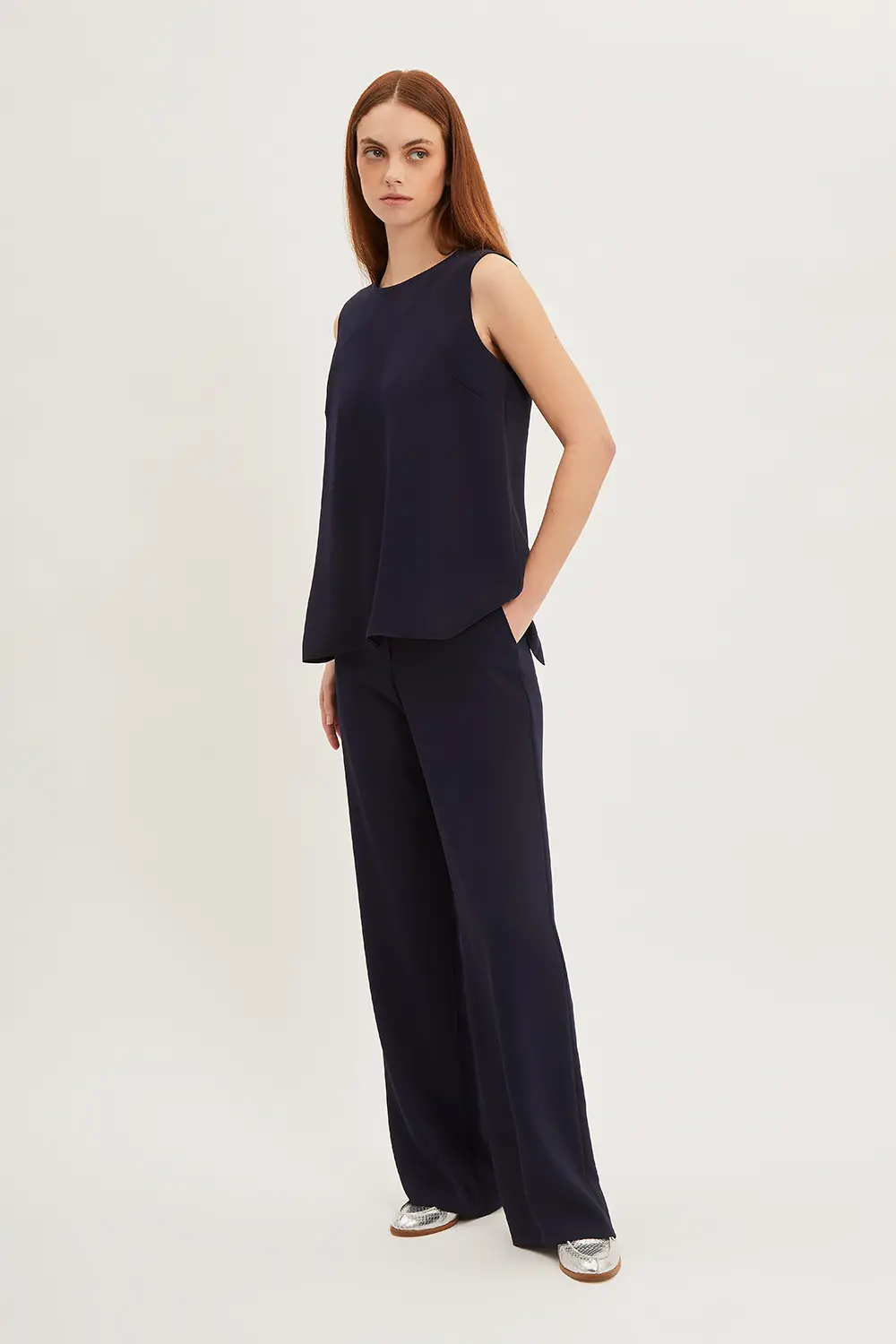 P.A.R.O.S.H. BLUSA IN CADY Qualità