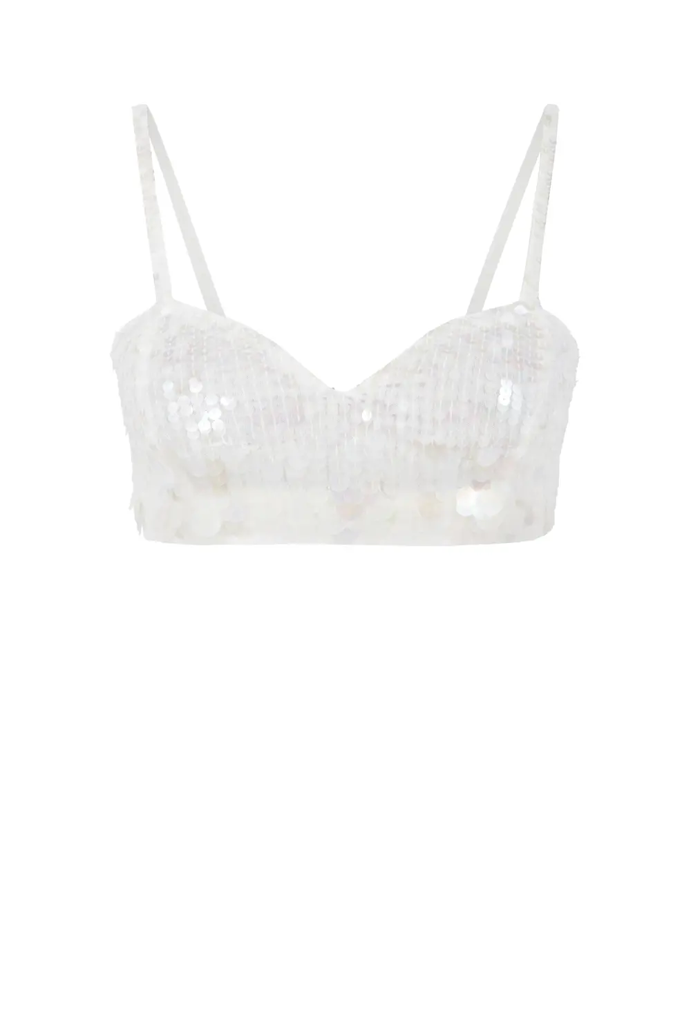 P.A.R.O.S.H. BUSTIER PAILLETTES DEGRADE Pezzi Unici