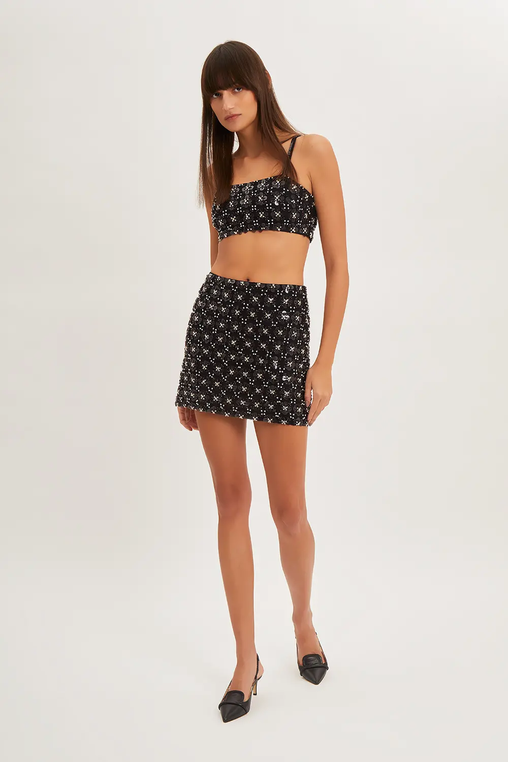 P.A.R.O.S.H. BUSTIER CON RICAMI Consegna Veloce