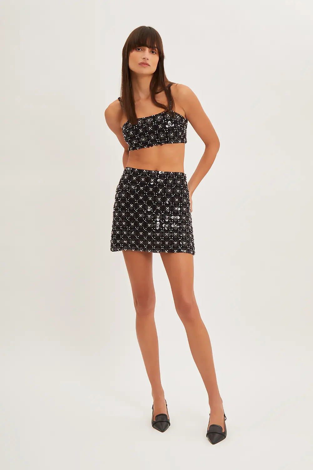 P.A.R.O.S.H. BUSTIER CON RICAMI Consegna Veloce