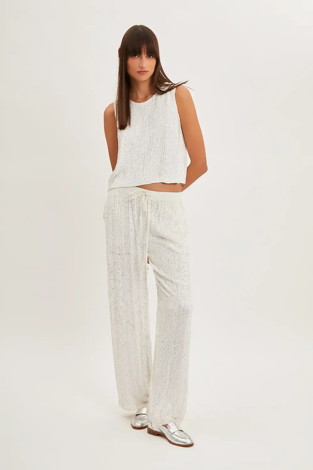 P.A.R.O.S.H. TOP FULL PAILLETTES Affare Del Giorno