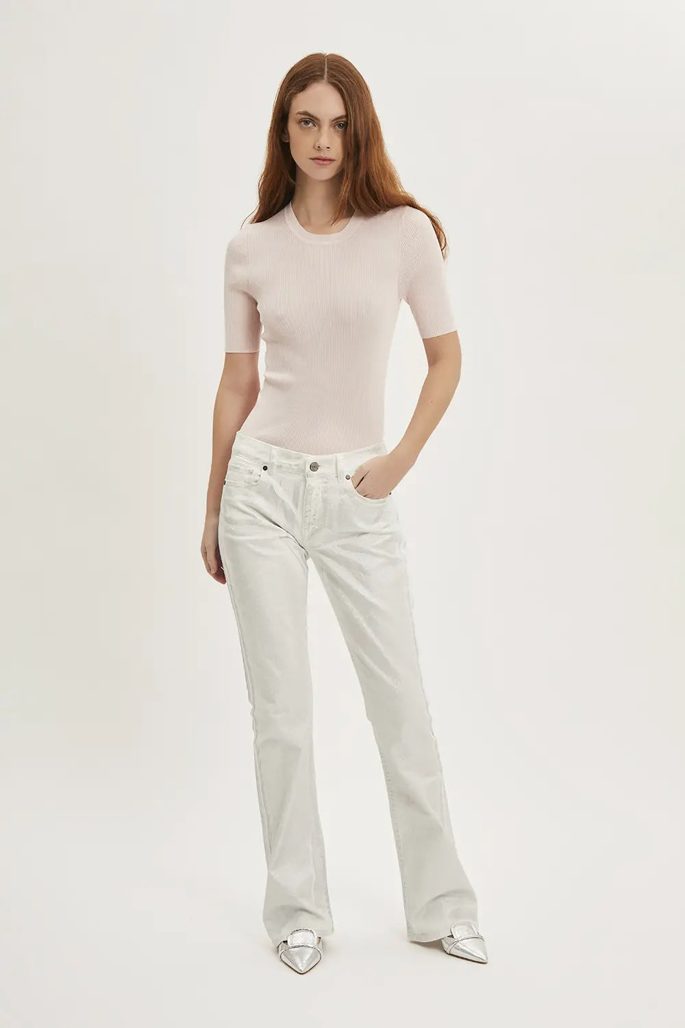 P.A.R.O.S.H. PANTALONI VITA BASSA Sottocosto