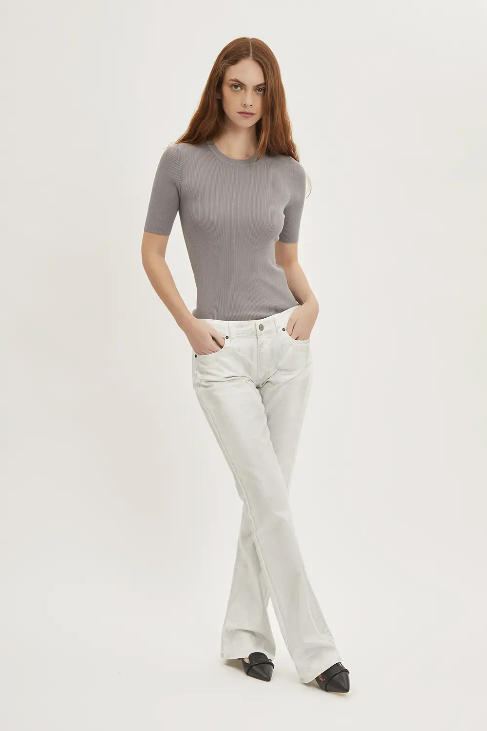P.A.R.O.S.H. PANTALONI VITA BASSA Sottocosto