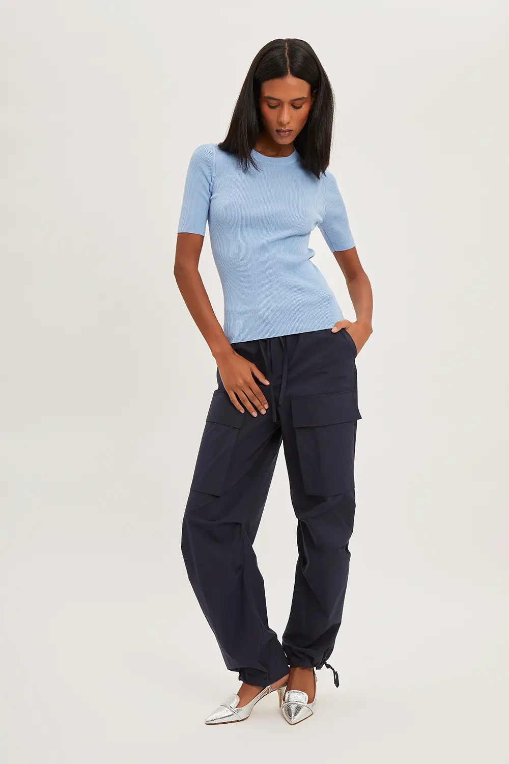P.A.R.O.S.H. PANTALONI CARGO Vendita Economica