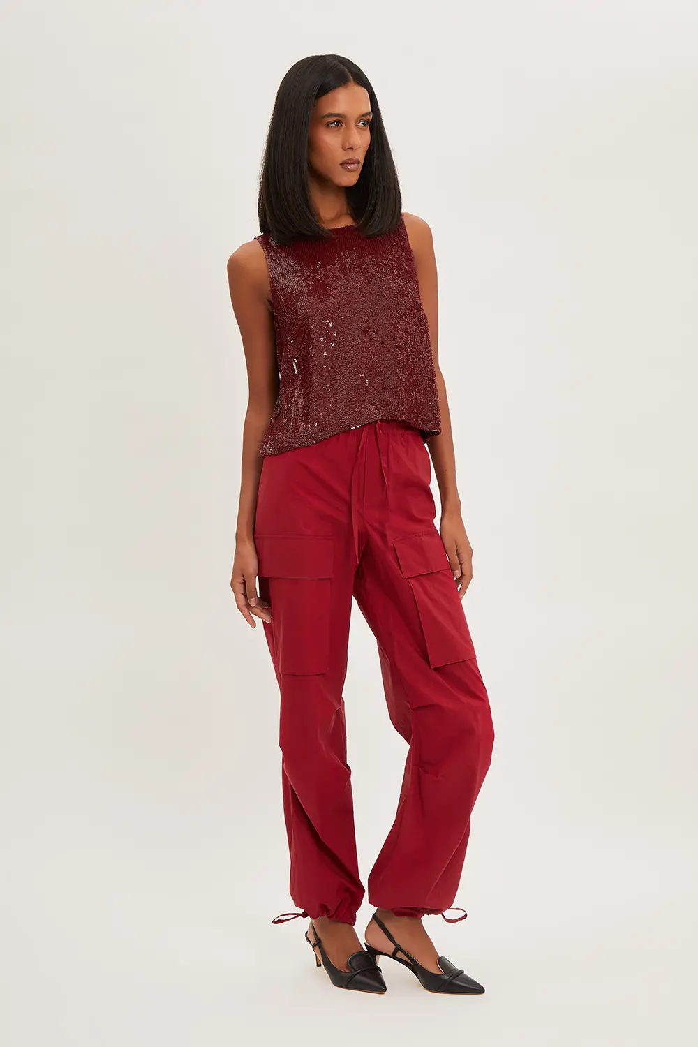 P.A.R.O.S.H. PANTALONI CARGO Saldi Di Fabbrica