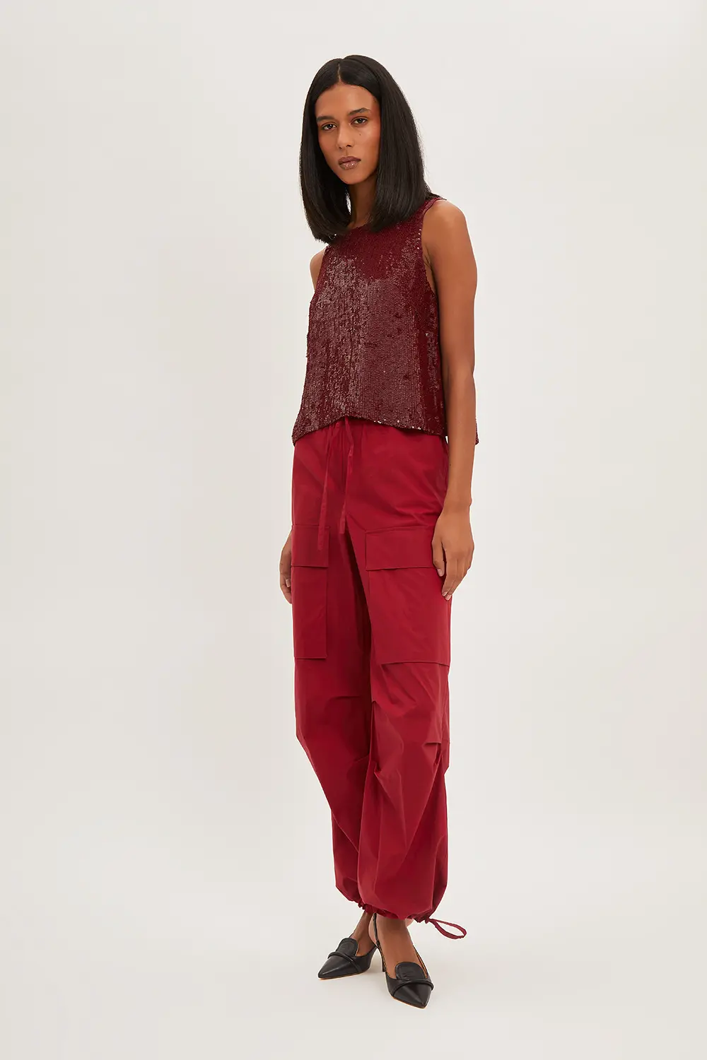 P.A.R.O.S.H. PANTALONI CARGO Saldi Di Fabbrica