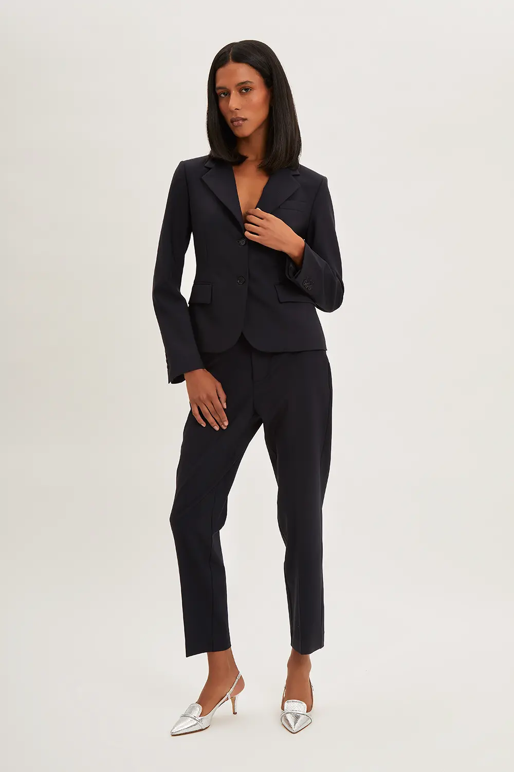 P.A.R.O.S.H. PANTALONE OMETTO Nuova