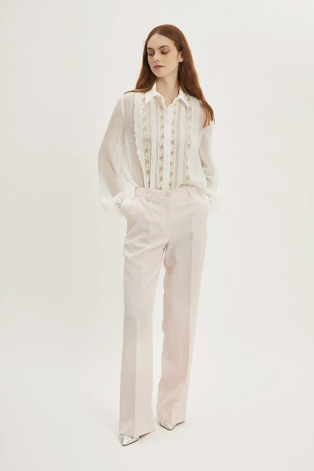 P.A.R.O.S.H. PANTALONE PALAZZO Moda