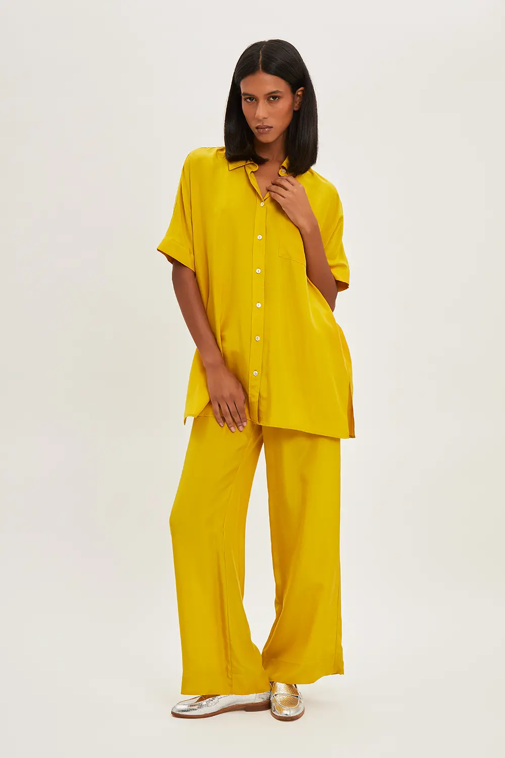 P.A.R.O.S.H. PANTALONE IN SETA Offerta Pasqua