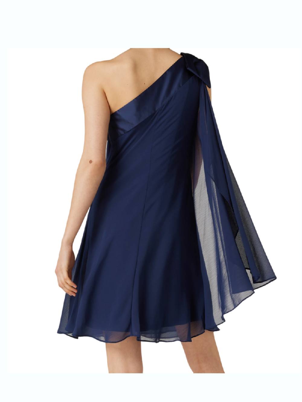 LAUREN RALPH LAUREN ABITO MONOSPALLA CON FIOCCO BLU 253937401002 SKU: 253937401002 Vendita